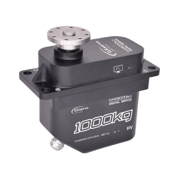 GXservo 1000KG Super Large Torque Angle Brushless Motor 28V Giant Servo 93500BLS Industry Robot Customizable PWM RS485 TTL CAN
